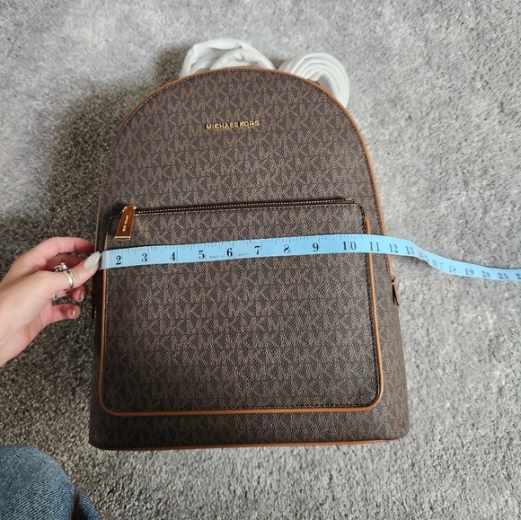 Michael Kors Adina Medium Logo Backpack - Picture 8 of 8